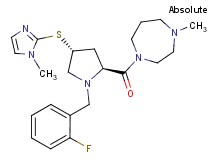 1-{(4R)-1-(2-fluorobenzyl)-4-[(1-methyl-1H-imidazol-2-yl)thio]-L-prolyl}-4-methyl-1,4-diazepane