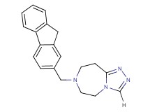 7-(9H-fluoren-2-ylmethyl)-6,7,8,9-tetrahydro-5H-[1,2,4]triazolo[4,3-d][1,4]diazepine