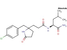 N~2~-{3-[2-(4-chlorobenzyl)-5-oxo-2-pyrrolidinyl]propanoyl}-L-leucinamide