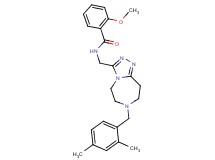 N-{[7-(2,4-dimethylbenzyl)-6,7,8,9-tetrahydro-5H-[1,2,4]triazolo[4,3-d][1,4]diazepin-3-yl]methyl}-2-methoxybenzamide