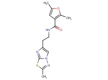 2,5-dimethyl-N-[2-(2-methylimidazo[2,1-b][1,3,4]thiadiazol-6-yl)ethyl]-3-furamide