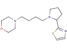 4-{4-[2-(1,3-thiazol-2-yl)-1-pyrrolidinyl]butyl}morpholine bis(trifluoroacetate)