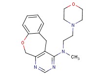 N-methyl-N-(2-morpholin-4-ylethyl)-5,11-dihydro[1]benzoxepino[3,4-d]pyrimidin-4-amine