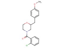 4-(2-chlorobenzoyl)-2-(4-methoxybenzyl)morpholine