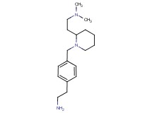 (2-{1-[4-(2-aminoethyl)benzyl]-2-piperidinyl}ethyl)dimethylamine dihydrochloride