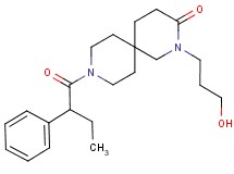 2-(3-hydroxypropyl)-9-(2-phenylbutanoyl)-2,9-diazaspiro[5.5]undecan-3-one