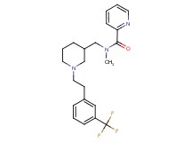 N-methyl-N-[(1-{2-[3-(trifluoromethyl)phenyl]ethyl}-3-piperidinyl)methyl]-2-pyridinecarboxamide