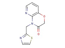 4-(1,3-thiazol-2-ylmethyl)-2H-pyrido[3,2-b][1,4]oxazin-3(4H)-one