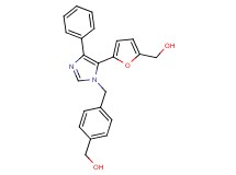 (5-{1-[4-(hydroxymethyl)benzyl]-4-phenyl-1H-imidazol-5-yl}-2-furyl)methanol