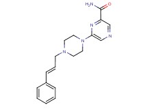 6-{4-[(2E)-3-phenylprop-2-en-1-yl]piperazin-1-yl}pyrazine-2-carboxamide