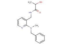 N-({2-[benzyl(methyl)amino]pyridin-3-yl}methyl)-2-hydroxypropanamide