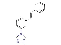 4-{3-[(E)-2-phenylvinyl]phenyl}-4H-1,2,4-triazole