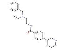N-[2-(3,4-dihydroisoquinolin-2(1H)-yl)ethyl]-4-piperidin-3-ylbenzamide