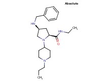 (4S)-4-(benzylamino)-N-ethyl-1-(1-propyl-4-piperidinyl)-L-prolinamide