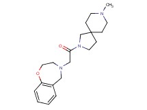 4-[2-(8-methyl-2,8-diazaspiro[4.5]dec-2-yl)-2-oxoethyl]-2,3,4,5-tetrahydro-1,4-benzoxazepine