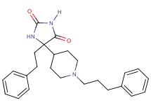5-(2-phenylethyl)-5-[1-(3-phenylpropyl)-4-piperidinyl]-2,4-imidazolidinedione