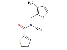 N-methyl-N-[(3-methyl-2-thienyl)methyl]thiophene-2-carboxamide