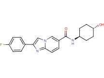 2-(4-fluorophenyl)-N-(trans-4-hydroxycyclohexyl)imidazo[1,2-a]pyridine-6-carboxamide