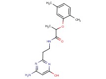 N-[2-(4-amino-6-hydroxypyrimidin-2-yl)ethyl]-2-(2,5-dimethylphenoxy)propanamide