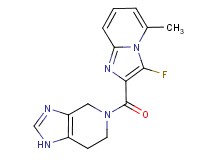 5-[(3-fluoro-5-methylimidazo[1,2-a]pyridin-2-yl)carbonyl]-4,5,6,7-tetrahydro-1H-imidazo[4,5-c]pyridine