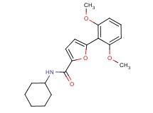 N-cyclohexyl-5-(2,6-dimethoxyphenyl)-2-furamide