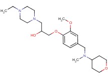 1-(4-ethyl-1-piperazinyl)-3-(2-methoxy-4-{[methyl(tetrahydro-2H-pyran-4-yl)amino]methyl}phenoxy)-2-propanol