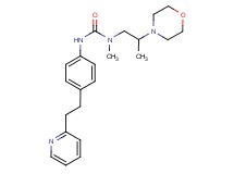N-methyl-N-(2-morpholin-4-ylpropyl)-N'-[4-(2-pyridin-2-ylethyl)phenyl]urea