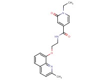 1-ethyl-N-{2-[(2-methylquinolin-8-yl)oxy]ethyl}-2-oxo-1,2-dihydropyridine-4-carboxamide