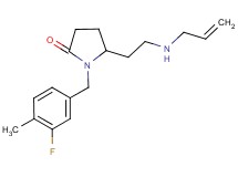 5-[2-(allylamino)ethyl]-1-(3-fluoro-4-methylbenzyl)-2-pyrrolidinone