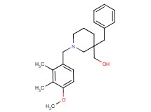 [3-benzyl-1-(4-methoxy-2,3-dimethylbenzyl)-3-piperidinyl]methanol