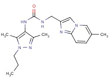 N-(3,5-dimethyl-1-propyl-1H-pyrazol-4-yl)-N'-[(6-methylimidazo[1,2-a]pyridin-2-yl)methyl]urea
