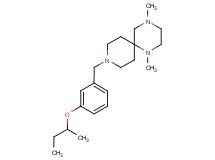 9-(3-sec-butoxybenzyl)-1,4-dimethyl-1,4,9-triazaspiro[5.5]undecane
