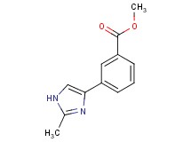 methyl 3-(2-methyl-1H-imidazol-4-yl)benzoate