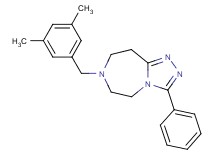 7-(3,5-dimethylbenzyl)-3-phenyl-6,7,8,9-tetrahydro-5H-[1,2,4]triazolo[4,3-d][1,4]diazepine