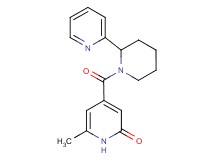 6-methyl-4-[(2-pyridin-2-ylpiperidin-1-yl)carbonyl]pyridin-2(1H)-one
