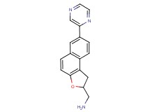 1-(7-pyrazin-2-yl-1,2-dihydronaphtho[2,1-b]furan-2-yl)methanamine
