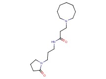 3-azocan-1-yl-N-[3-(2-oxopyrrolidin-1-yl)propyl]propanamide