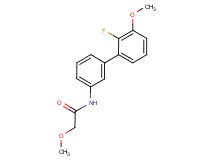 N-(2'-fluoro-3'-methoxybiphenyl-3-yl)-2-methoxyacetamide