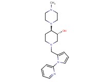 (3R*,4R*)-4-(4-methyl-1-piperazinyl)-1-{[1-(2-pyridinyl)-1H-pyrrol-2-yl]methyl}-3-piperidinol