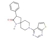 3-phenyl-8-thieno[2,3-d]pyrimidin-4-yl-1,8-diazaspiro[4.5]decan-2-one