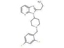 3-[1-(2,4-difluorobenzyl)-4-piperidinyl]-2-propyl-3H-imidazo[4,5-b]pyridine