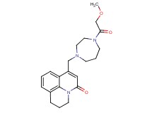 7-{[4-(methoxyacetyl)-1,4-diazepan-1-yl]methyl}-2,3-dihydro-1H,5H-pyrido[3,2,1-ij]quinolin-5-one