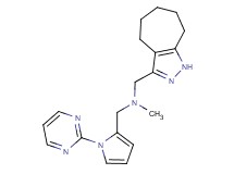 (1,4,5,6,7,8-hexahydrocyclohepta[c]pyrazol-3-ylmethyl)methyl[(1-pyrimidin-2-yl-1H-pyrrol-2-yl)methyl]amine