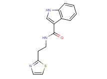 N-[2-(1,3-thiazol-2-yl)ethyl]-1H-indole-3-carboxamide