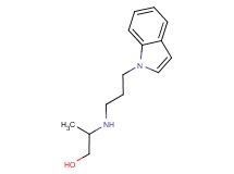 2-{[3-(1H-indol-1-yl)propyl]amino}propan-1-ol