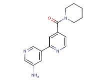 4-(piperidin-1-ylcarbonyl)-2,3'-bipyridin-5'-amine