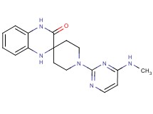 1-[4-(methylamino)-2-pyrimidinyl]-1',4'-dihydro-3'H-spiro[piperidine-4,2'-quinoxalin]-3'-one