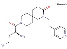 9-[(2S)-2,4-diaminobutanoyl]-2-[2-(4-pyridinyl)ethyl]-2,9-diazaspiro[5.5]undecan-3-one dihydrochloride