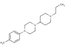 1-(4-methylphenyl)-4-(1-propyl-4-piperidinyl)piperazine