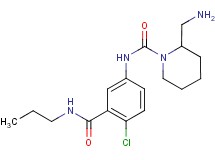 2-(aminomethyl)-N-{4-chloro-3-[(propylamino)carbonyl]phenyl}piperidine-1-carboxamide